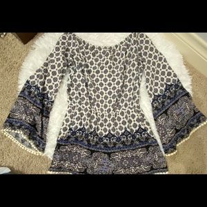 Forever21 off the shoulder romper